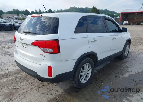 2014 Kia Sorento Lx из США, поврежденный, VIN 5XYKT3A69EG486006